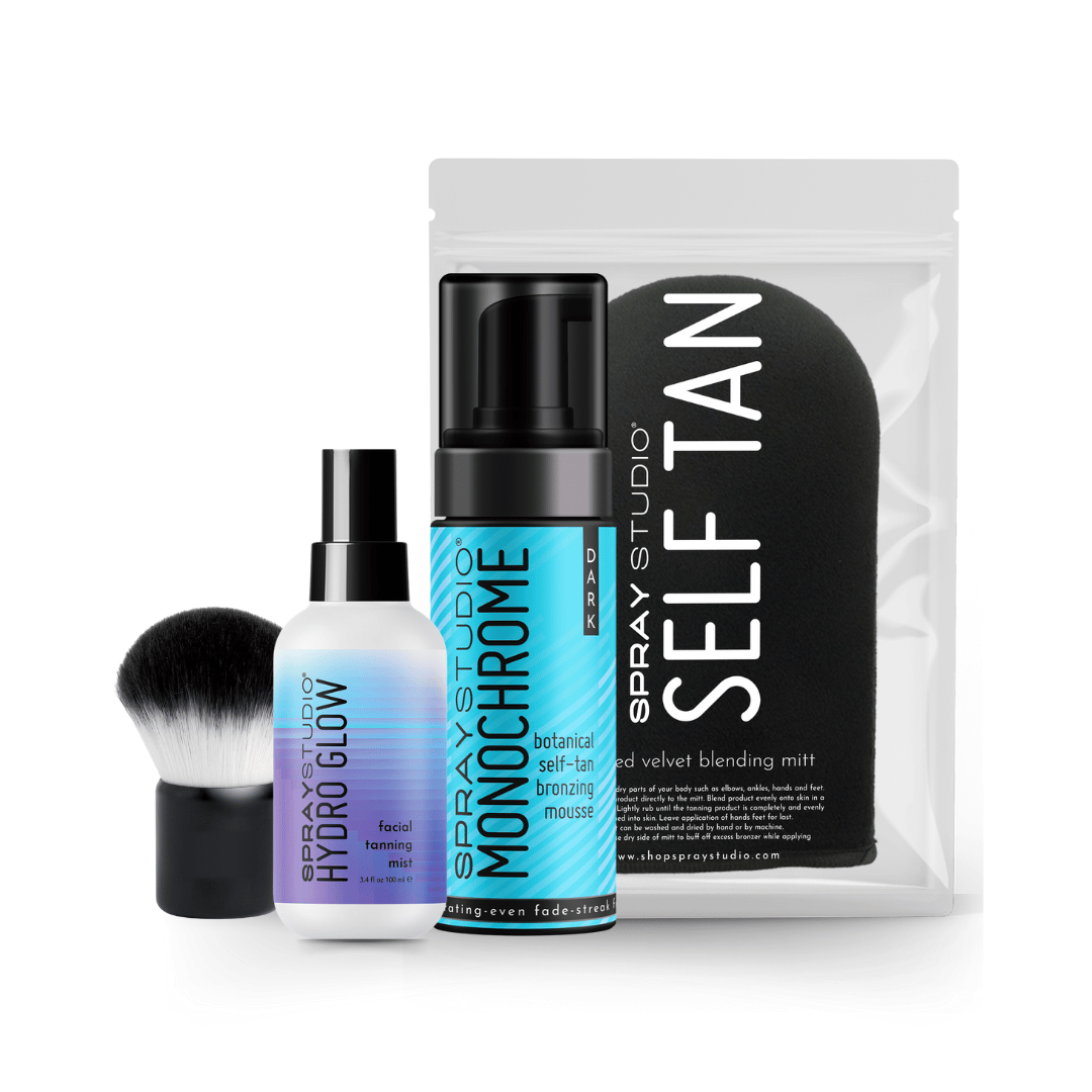 SPRAY STUDIO MONOCHROME DARK SELF TANNING BUNDLE